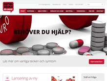 Tablet Screenshot of dopingjouren.se
